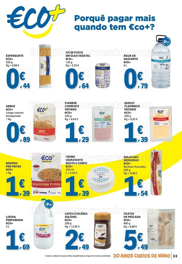 Antevisão Folheto E-LECLERC Marcas Próprias Eco+ Promoções de 10 a 16 setembro